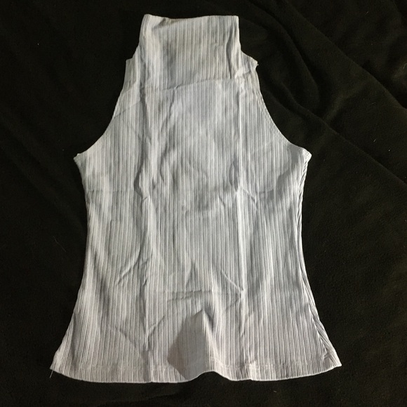 Mock neck tank top
