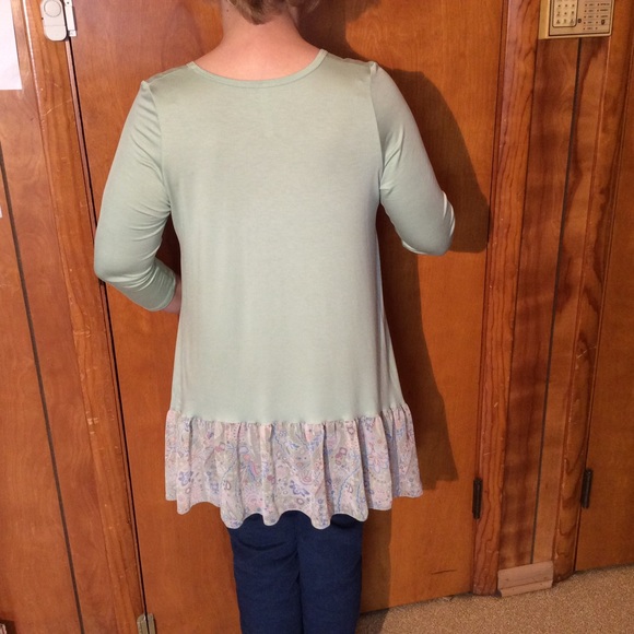 ✳️. Chiffon Hem Tunic - Picture 4 of 4
