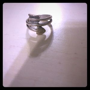 James Avery heart and arrow ring.