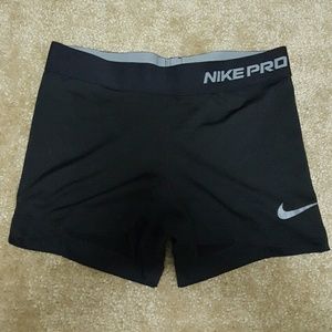 Black Nike Pro Spandex