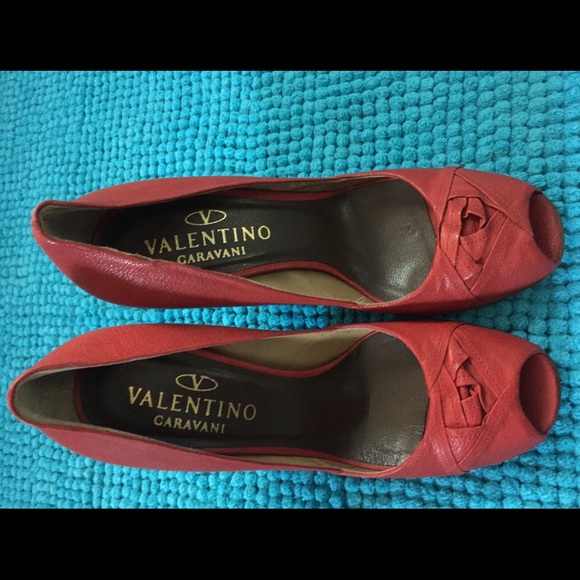 Red Valentino 4 inch high heel small open toe