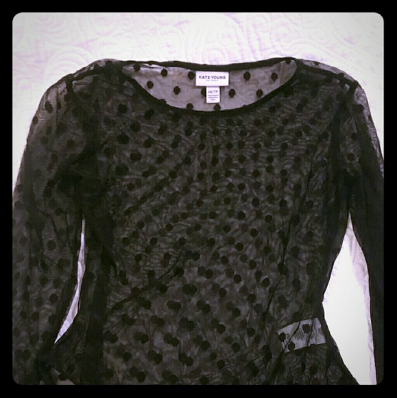 Kate Young for Target polka dot bodysuit