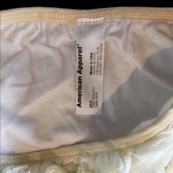 American Apparel Rosette High Waisted Panties - Picture 3 of 3