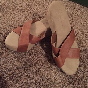 Jessica Simpson sandal heels