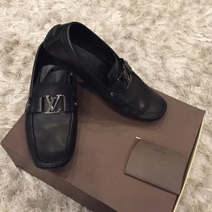 Louis Vuitton men's loafers (black)