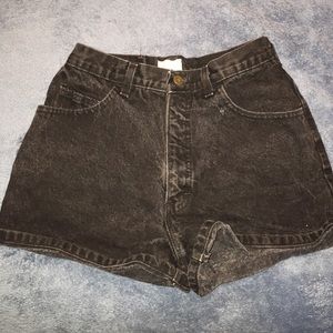 High waisted shorts