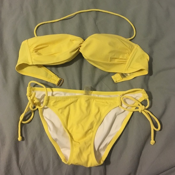 Victoria's Secret yellow bikini