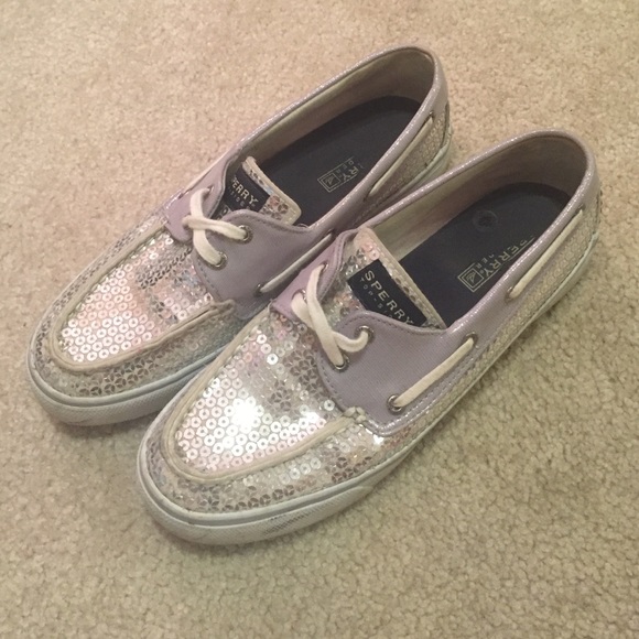 Size 8 Sparkly Sperrys!