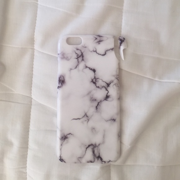 White marble brandy Melville phone case