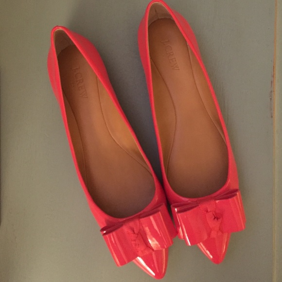 Hot Pink J.Crew flats