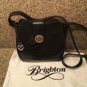 Brighton leather crossbody bag