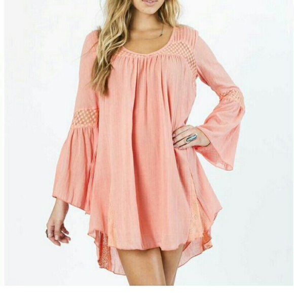 billabong forever sand babydoll dress