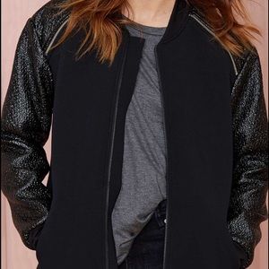 Finders Keepers On the Run Bomber Jacket