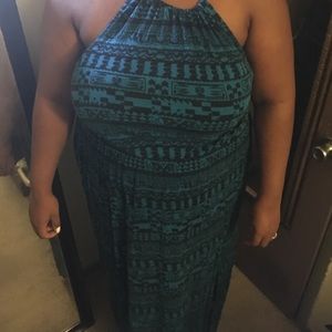 Nice tribal maxi dress