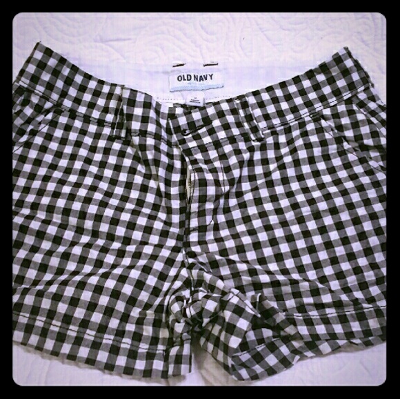 Old Navy size 0 gingham shorts