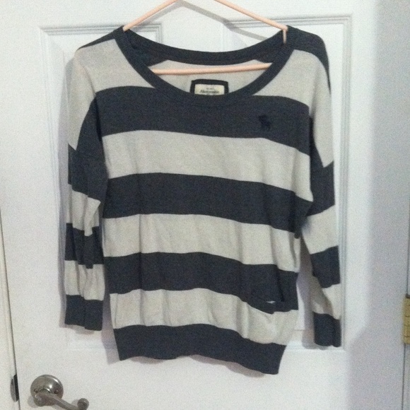 Abercrombie and Fitch striped long sleeve