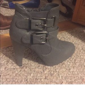 Charlotte Russe booties, great condition!