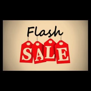 Weekend Flash sale! Everything already reduced!