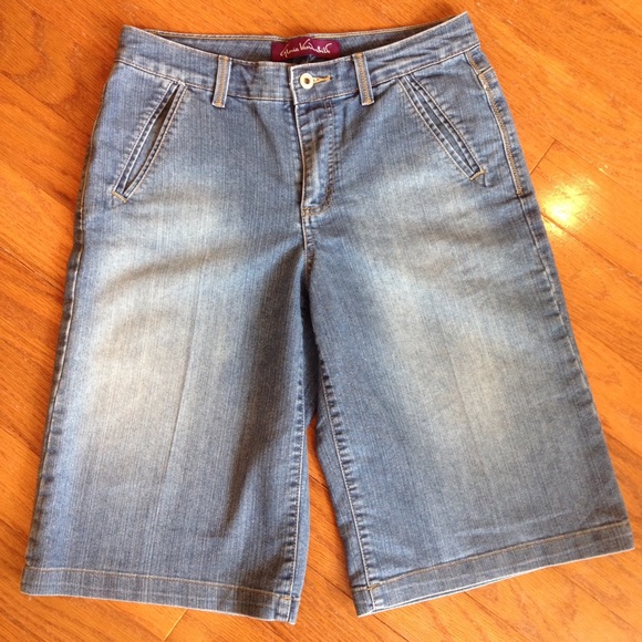 Denim Bermuda Shorts