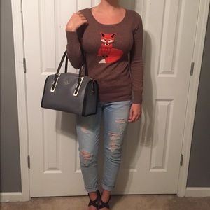 Old navy fox sweater