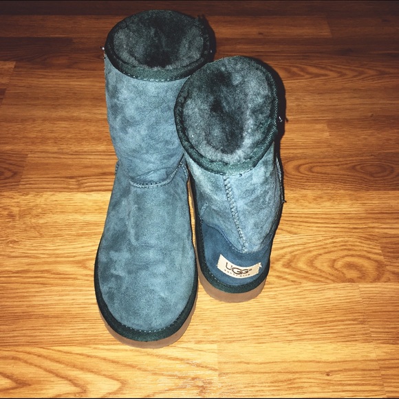AUTHENTIC PERFECT CONDITION Teal Uggs