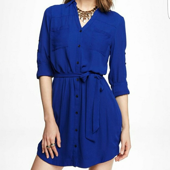 Express portofino shirt dress