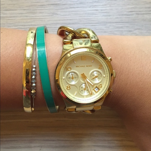 Michael Kors Women's Classic Goldtone Watch