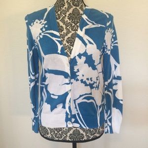 🌟Hawaiian Print V-neck Cardigan