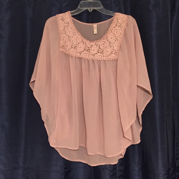 Mauve blouse
