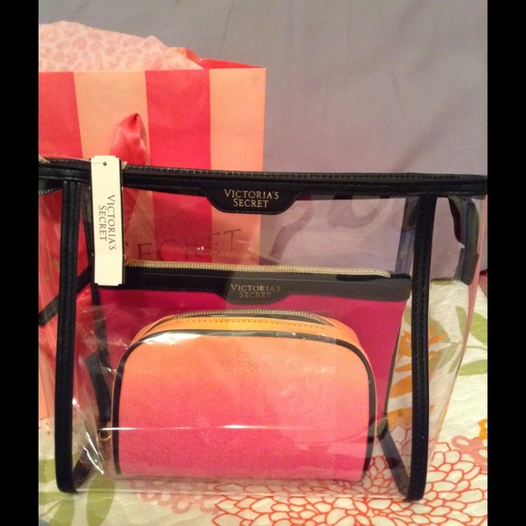 3 in 1 Victoria secret makeup case