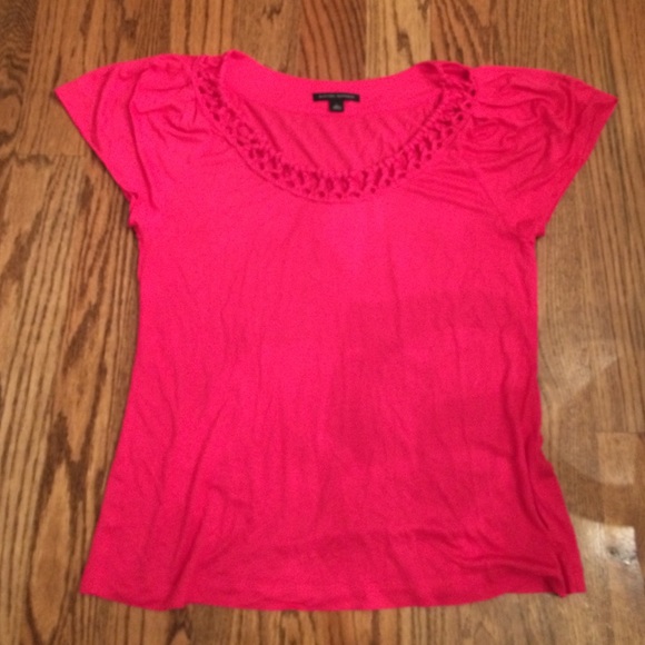 Pink blouse with cute detail