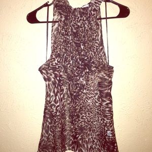 Sheer Sleeveless Top