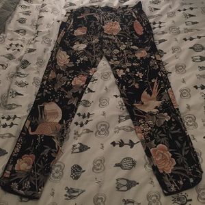 Zara Trafaluc Folkloric Skinny Jean