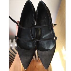 Zara Shoes - ZARA Black suede flats Zara Shoes - ZARA Black suede flats