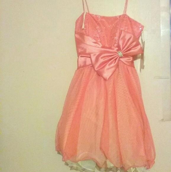 Coral Pink Dress