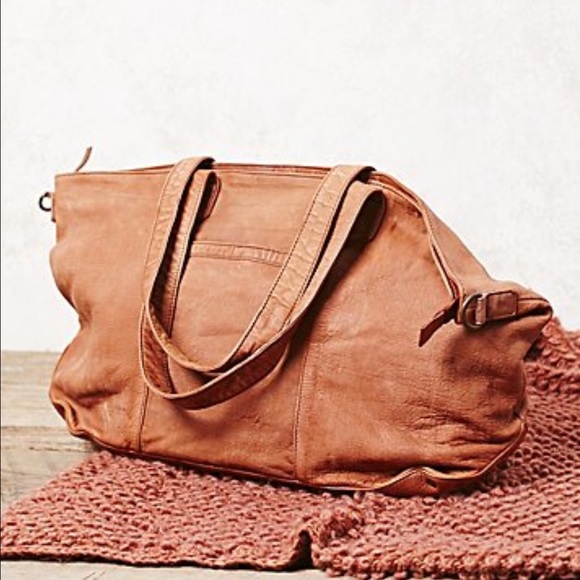 🚫sold🚫Free People washed woodside tote nwt - Picture 2 of 4