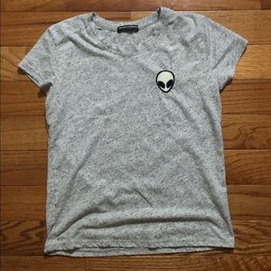 brandy Melville alien tshirt