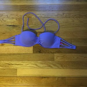 Victoria's Secret Bandeau bikini top periwinkle