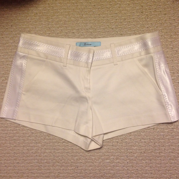 Marciano by Guess cream satin shorts