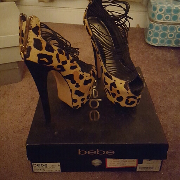 Bebe platform shoe used once