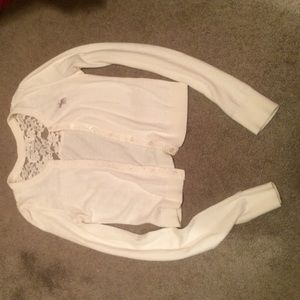 An off white sweater