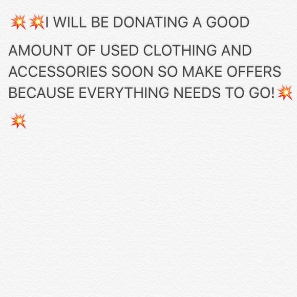 DONATING SOON!!