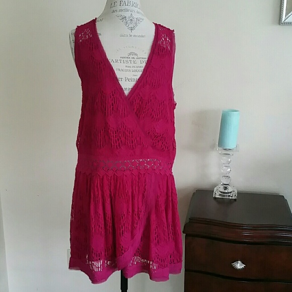 Free People Beautiful Mini Dress NWOT - Picture 3 of 4