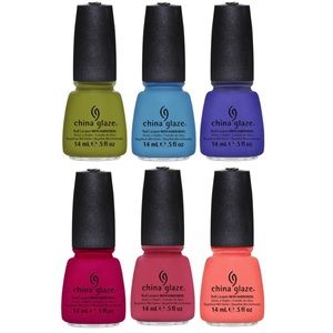 CHINA GLAZE AVANT GARDEN POLISHES
