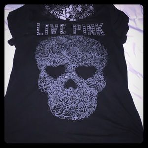 Victoria secret skull shirt