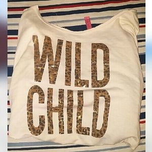 wild child sweater, size L but can fit XL