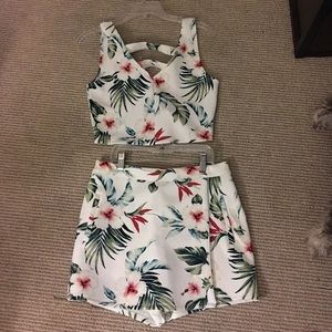 Hollister matching tank/skort set