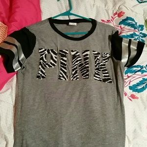 Victorias secret pink short sleeve