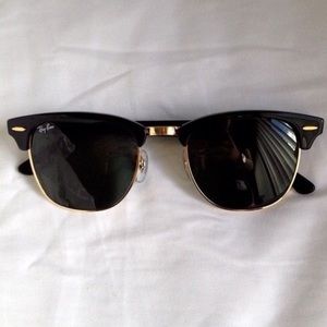 New shiny Ray Ban Clubmaster sunglasses