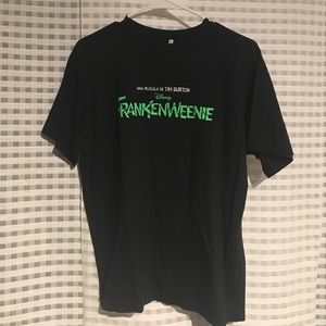 "Frankenweenie" movie tee.